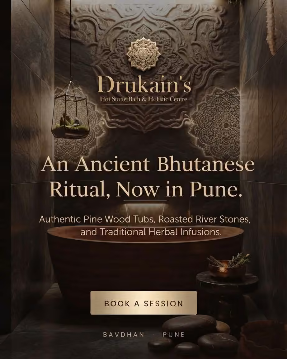 Drukain's Ancient Bhutanese Ritual campaign creative